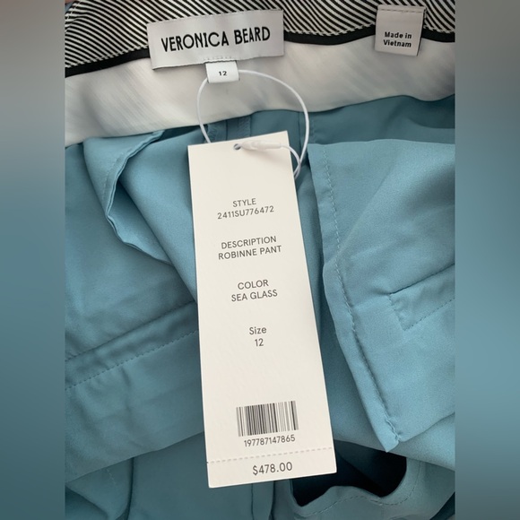 Veronica Beard Robinne wool blend trousers suiting dress pants NWT - Picture 9 of 10